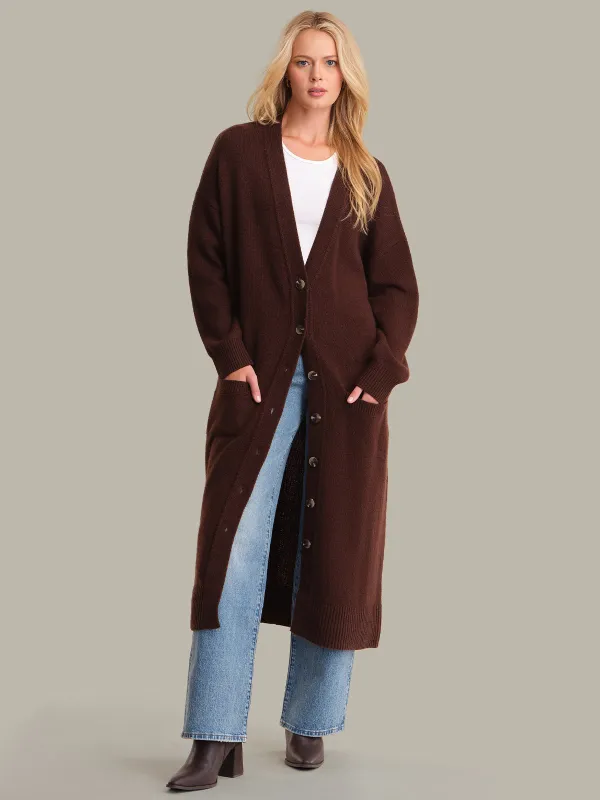 Kit: Wool Duster Cardigan sold by 525 America