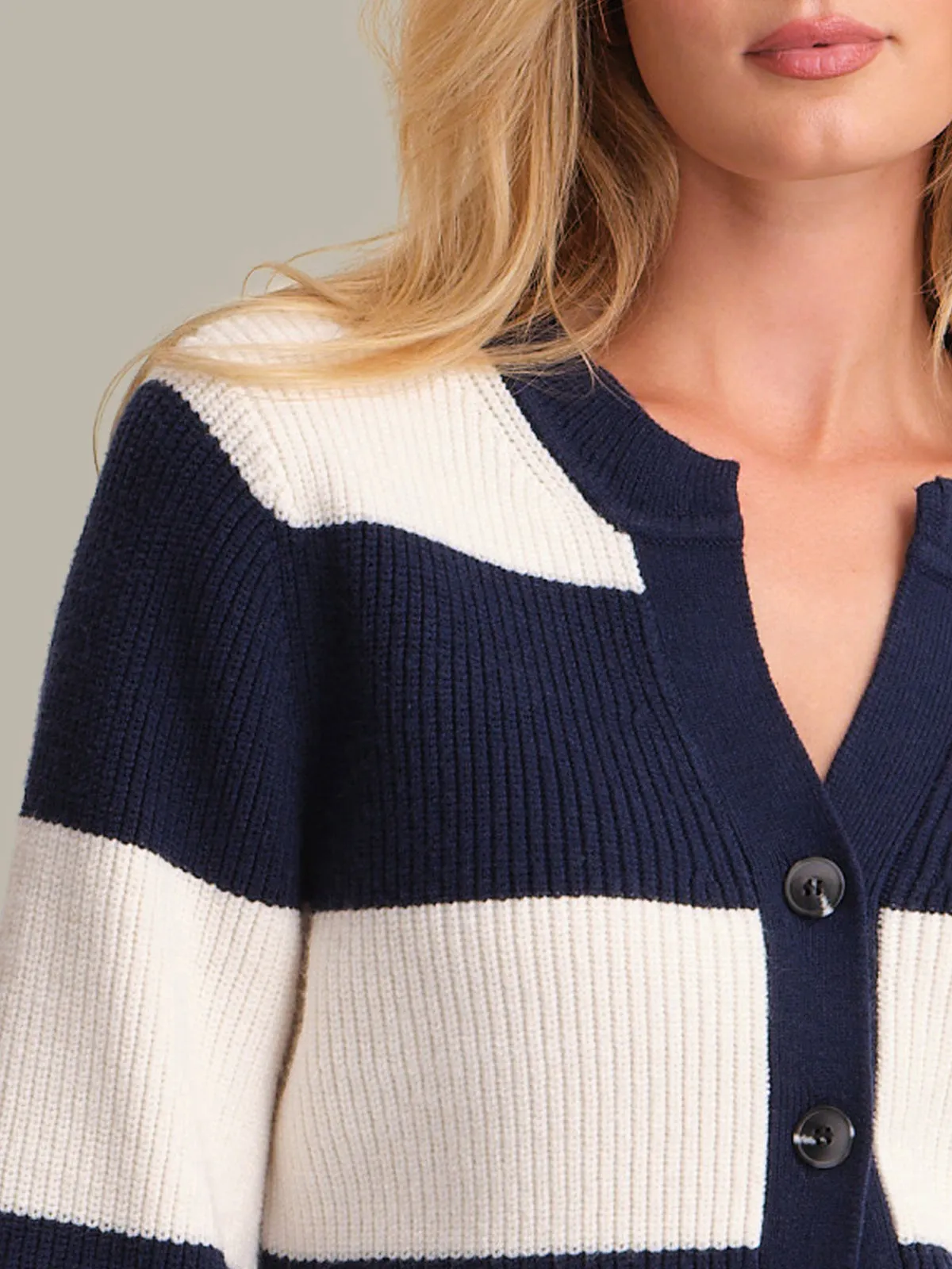 Lottie: Rugby Cardigan sold by 525 America product image thumbnail 5