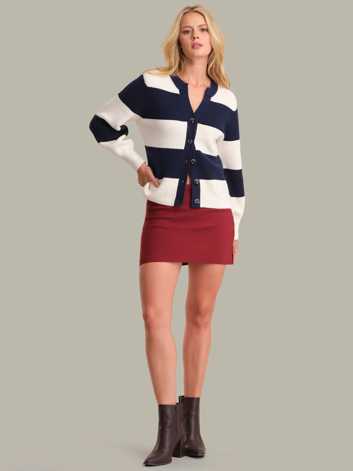 Lottie: Rugby Cardigan sold by 525 America product image thumbnail 4