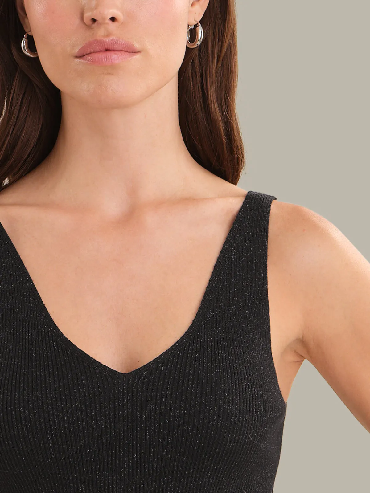 Opal: Rib V-Neck Tank sold by 525 America product image thumbnail 5