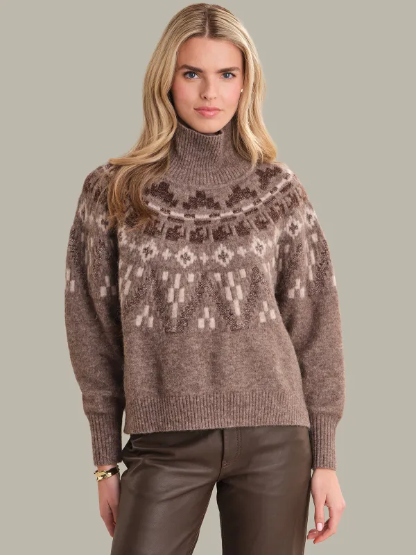 Dakota: Fair Isle Alpaca Sweater sold by 525 America
