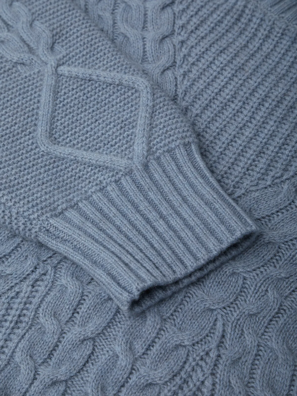 Camille: Cashmere Blend Turtleneck Sweater sold by 525 America product image thumbnail 5