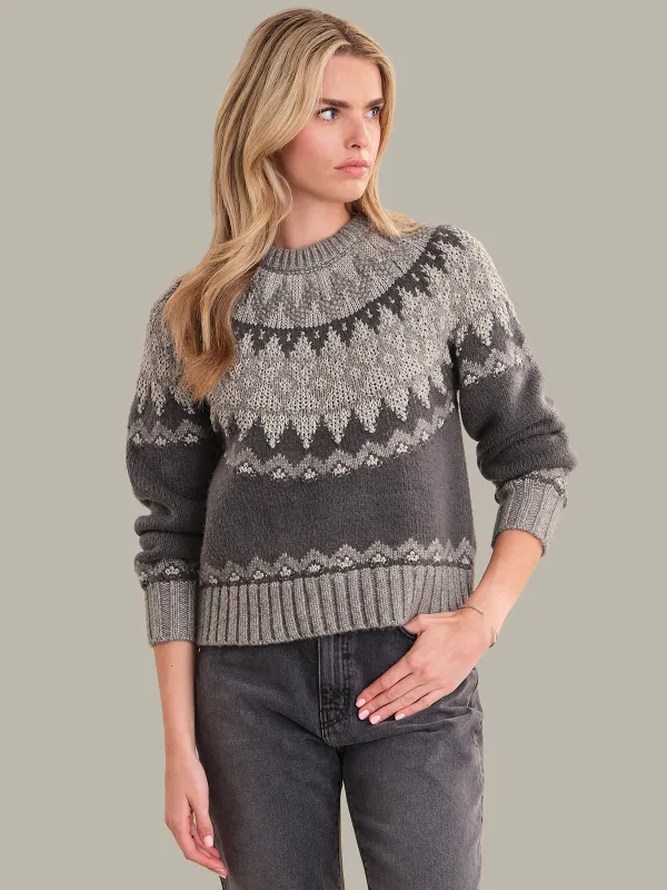 Indie: Fair Isle Raglan Pullover sold by 525 America