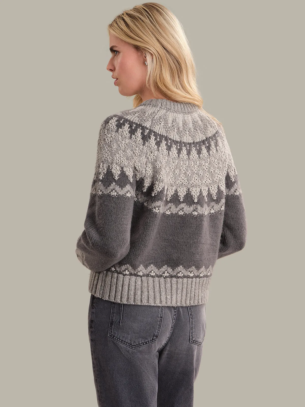 Indie: Fair Isle Raglan Pullover sold by 525 America product image thumbnail 3