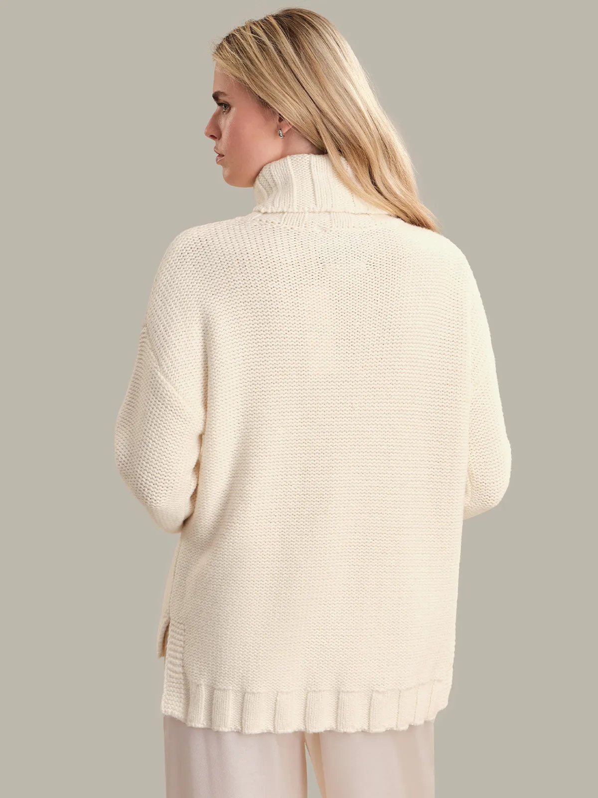 Lark: Cable Turtleneck Sweater sold by 525 America product image thumbnail 3
