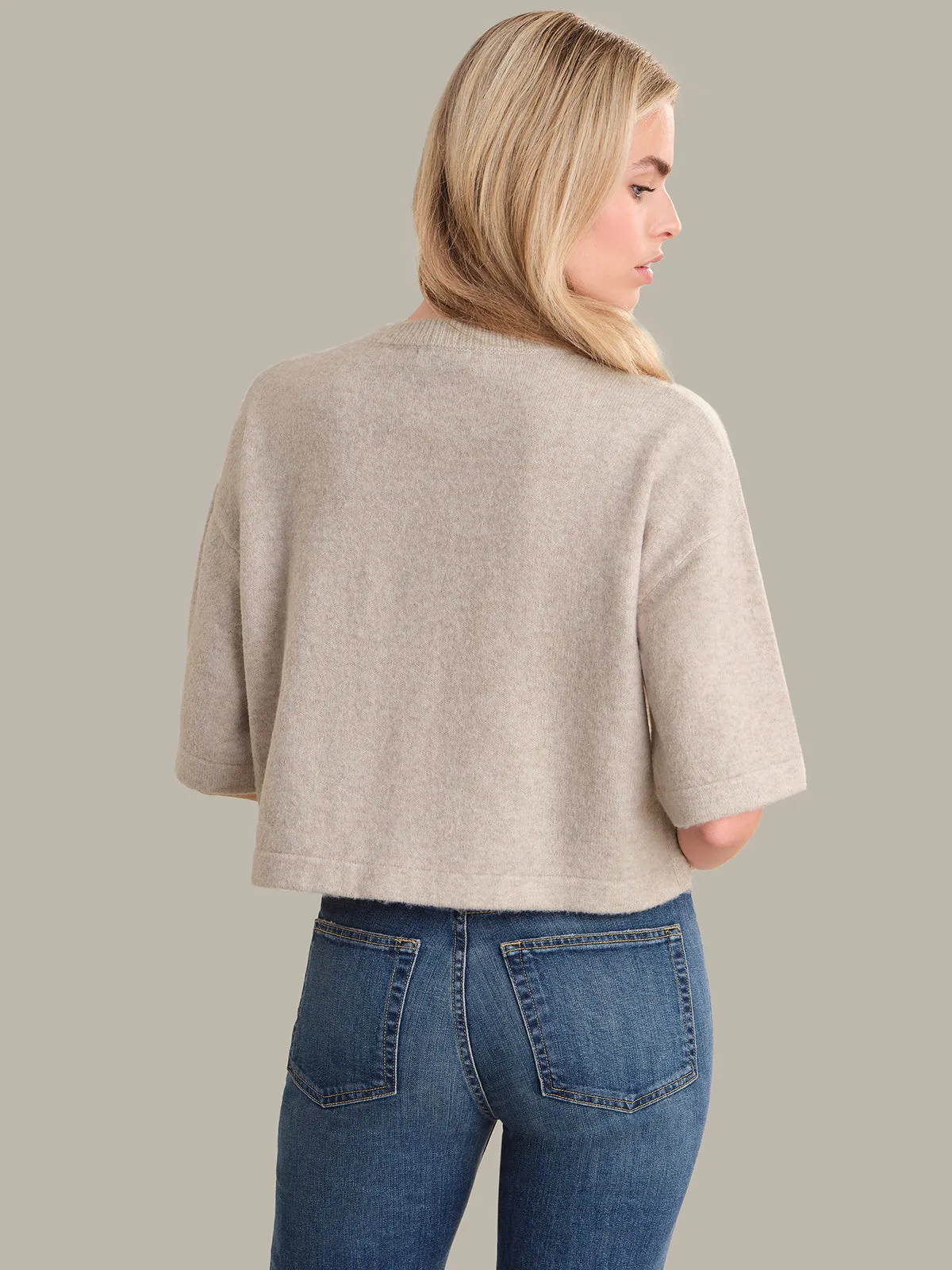 Davina: Button Up Sweater sold by 525 America product image thumbnail 3