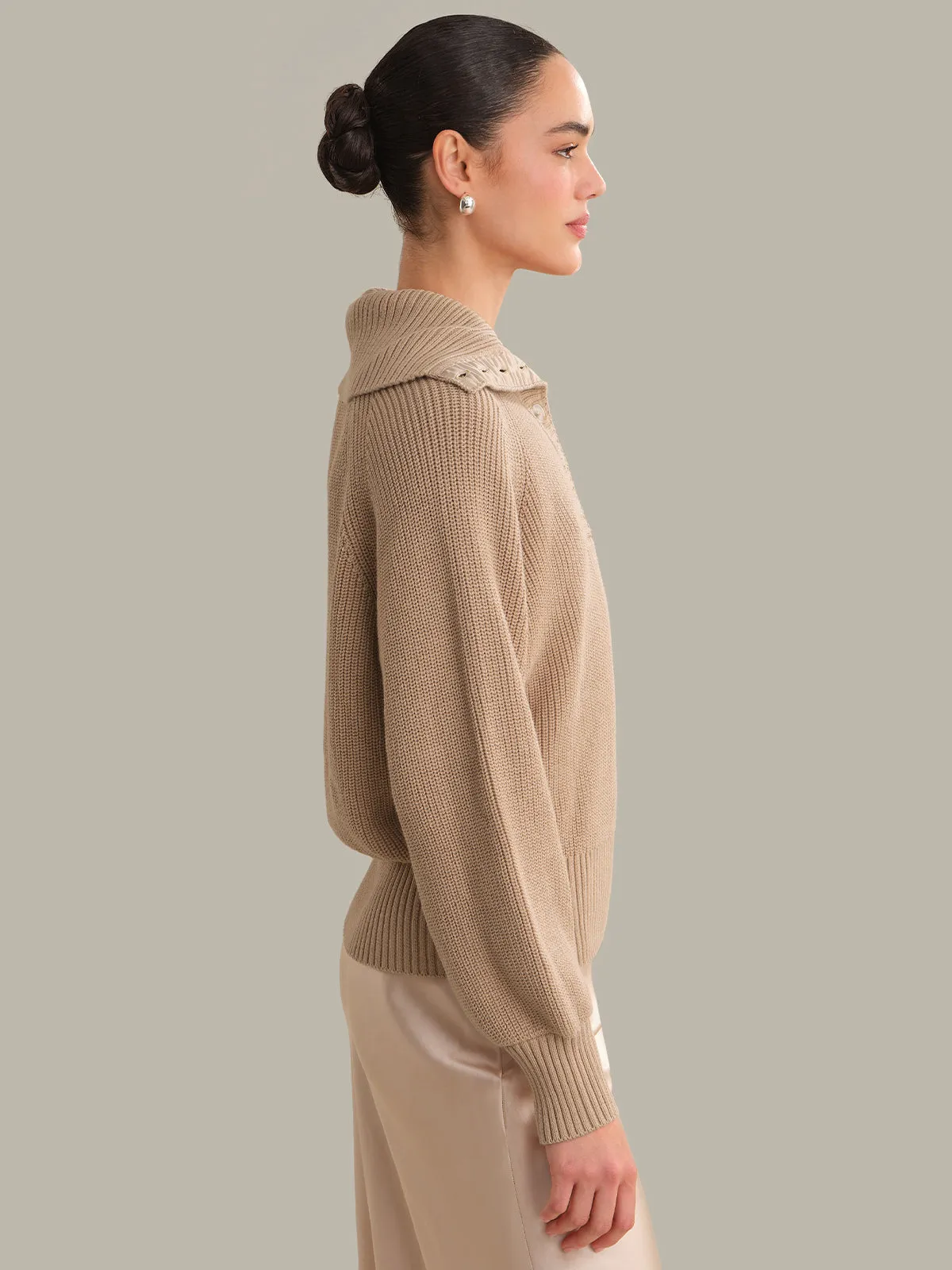 Carina: Cotton Sweater sold by 525 America product image thumbnail 2