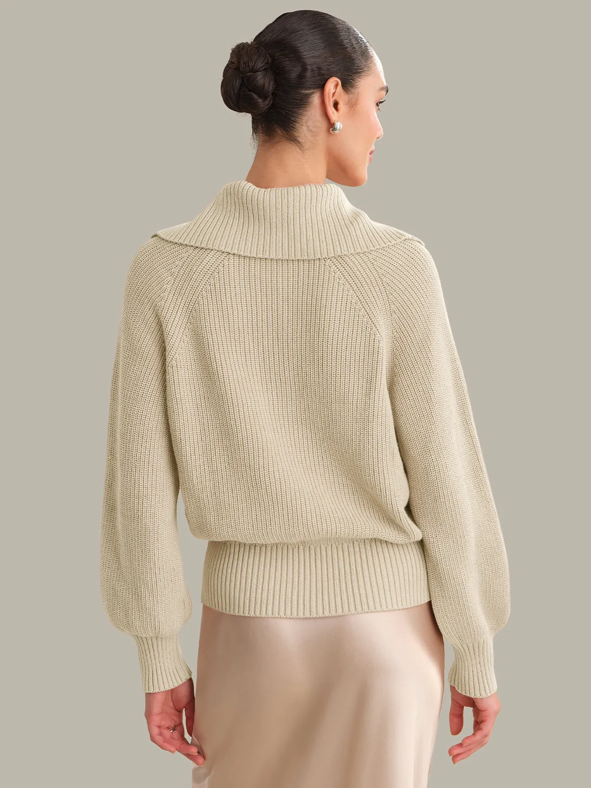 Carina: Cotton Sweater sold by 525 America product image thumbnail 3