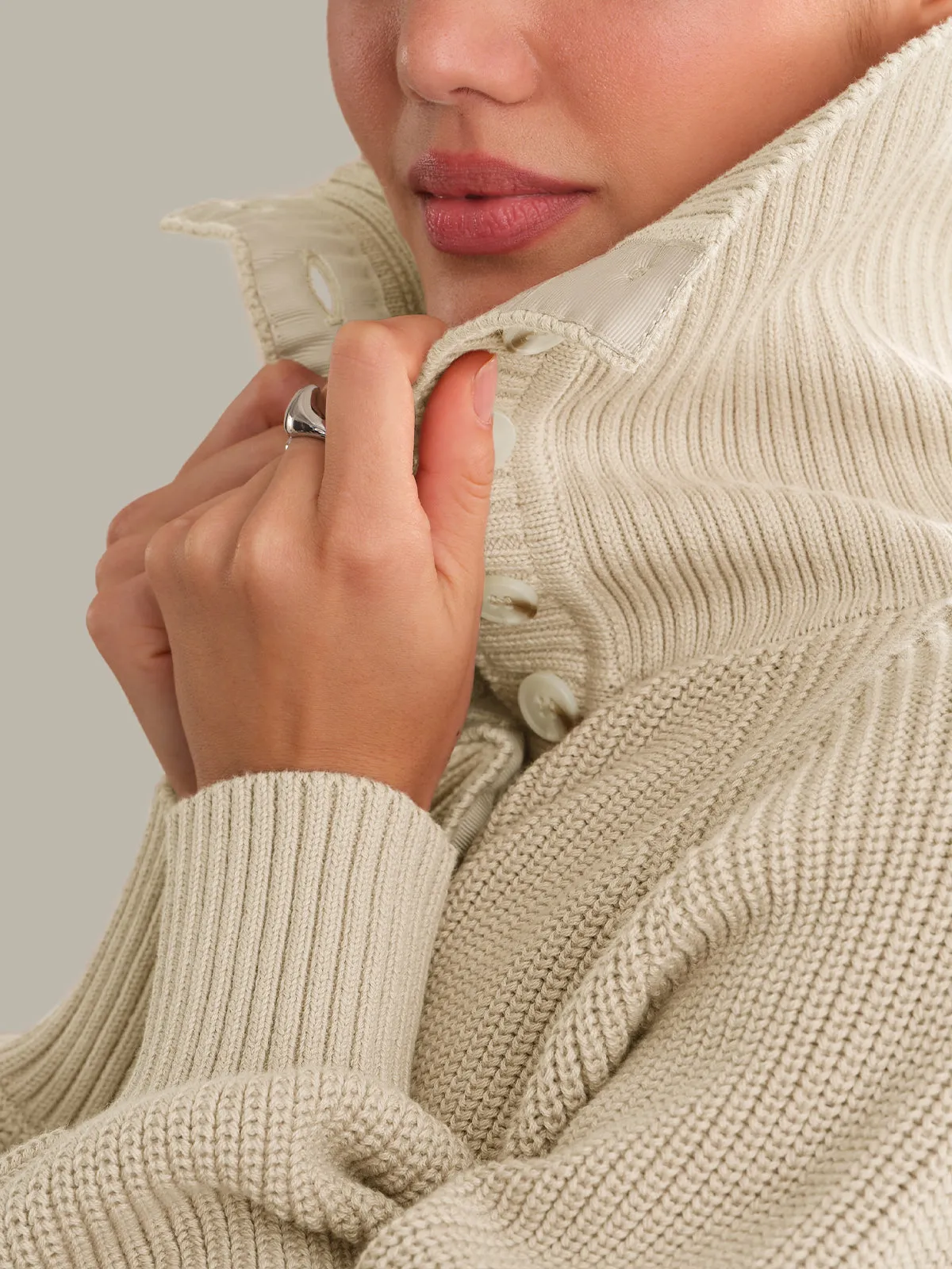 Carina: Cotton Sweater sold by 525 America product image thumbnail 4