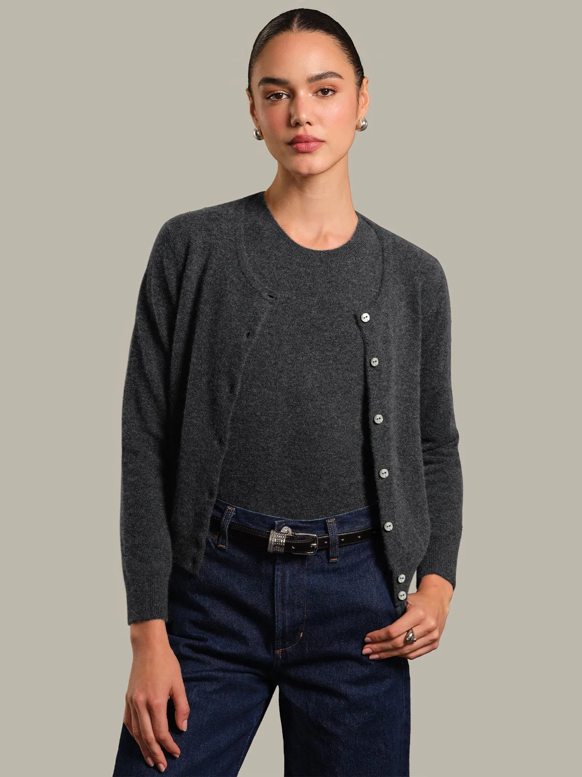 Constance: Cashmere Cardigan sold by 525 America