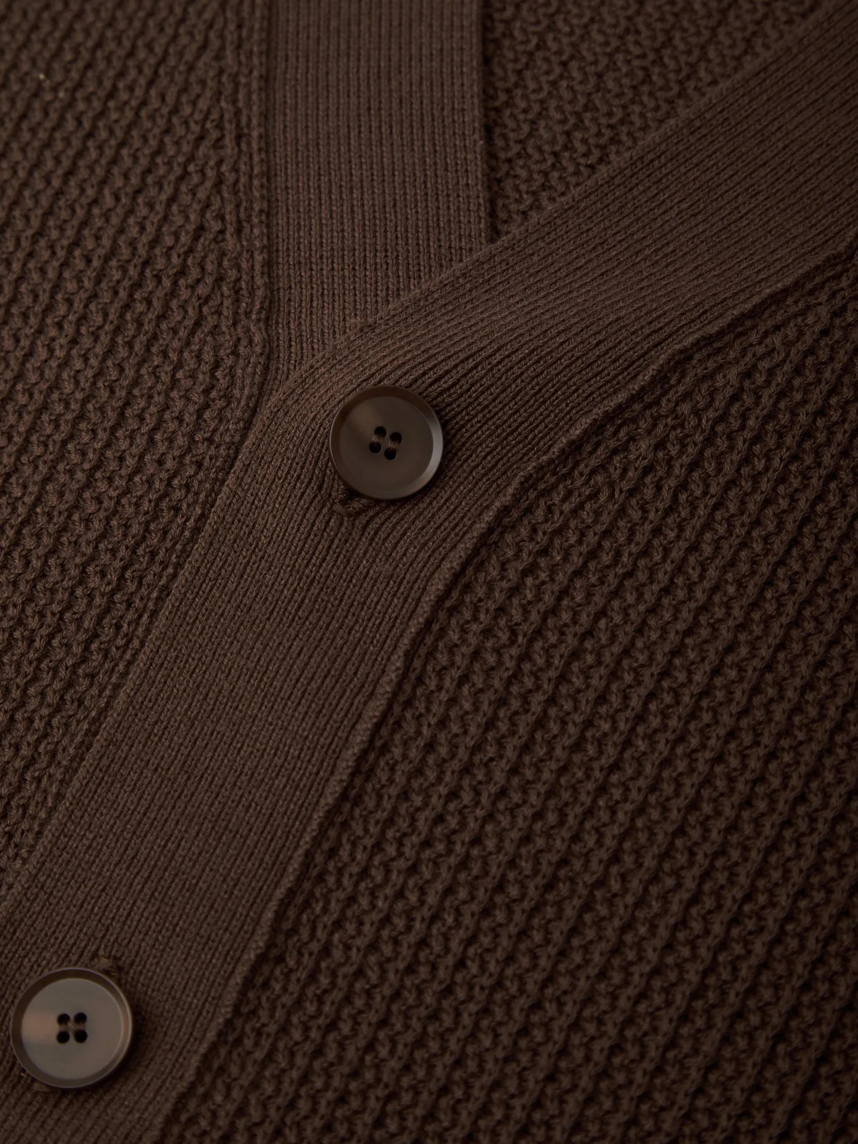 Men's Cotton V-Neck Cardigan sold by 525 America product image thumbnail 3