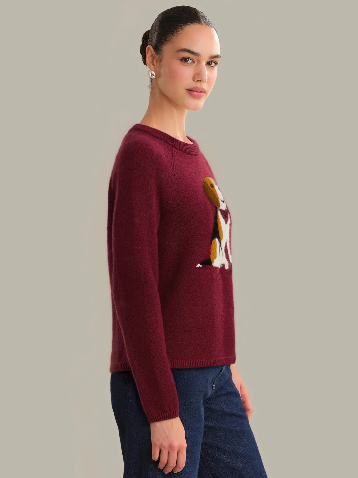 Foxhound Cashmere Blend Sweater sold by 525 America product image thumbnail 2