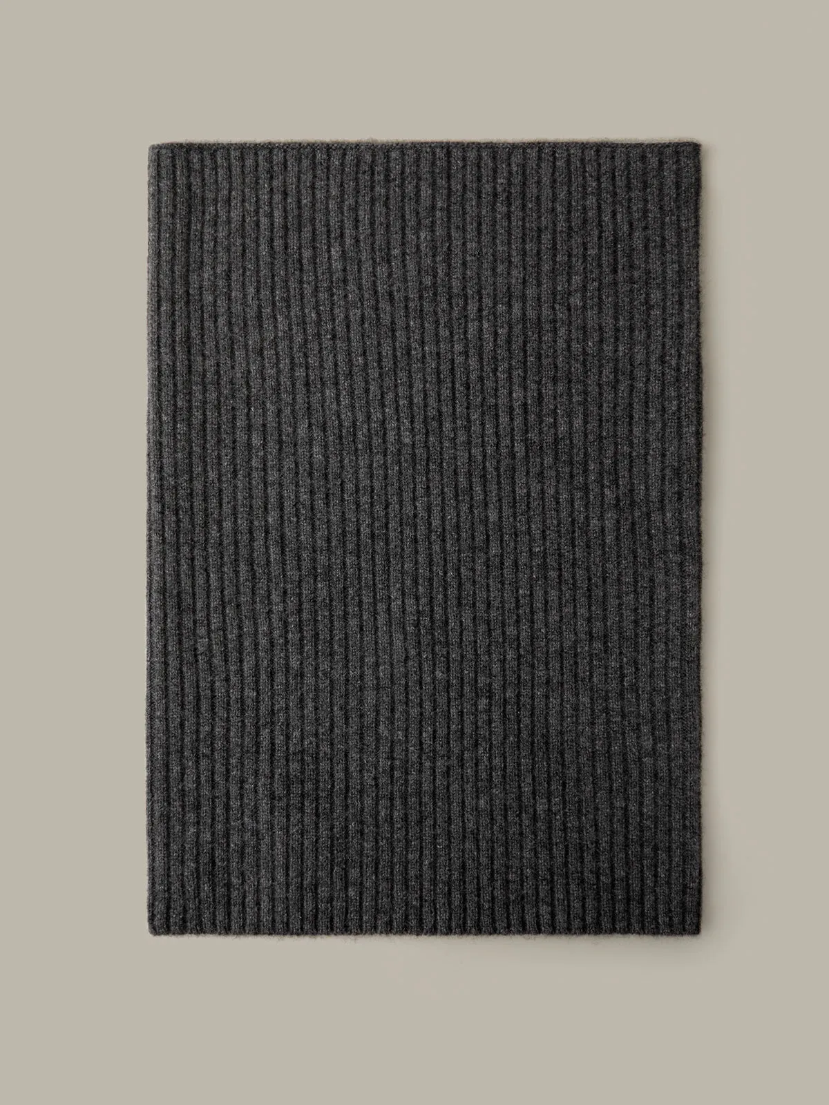 Ribbed 100% Cashmere Cowl Scarf sold by 525 America