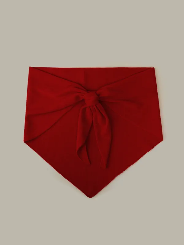 The Oversized Elle: 100% Cashmere Triangle Scarf made by 525 America