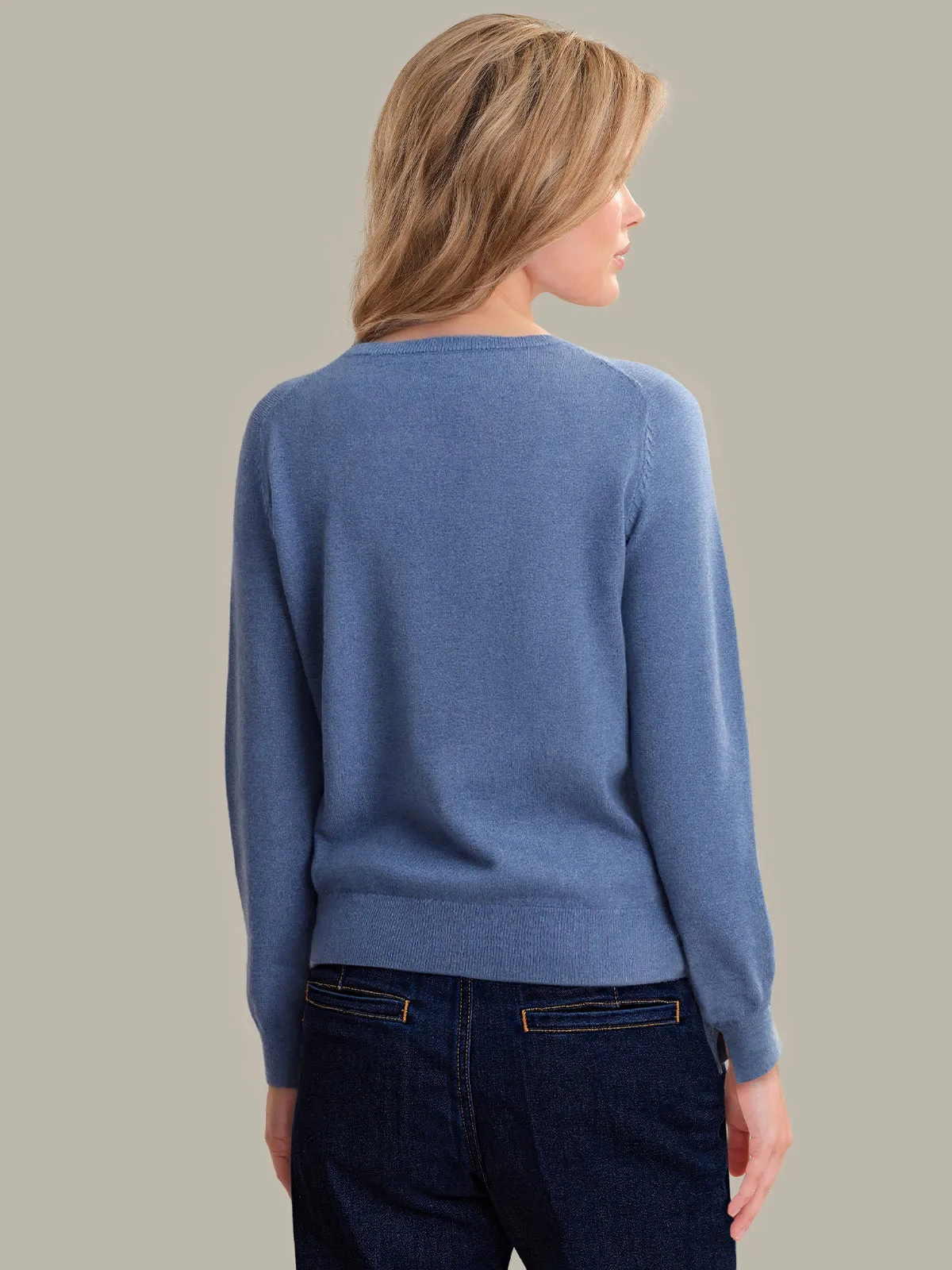 Alba: Cashmere Blend Crewneck sold by 525 America product image thumbnail 3