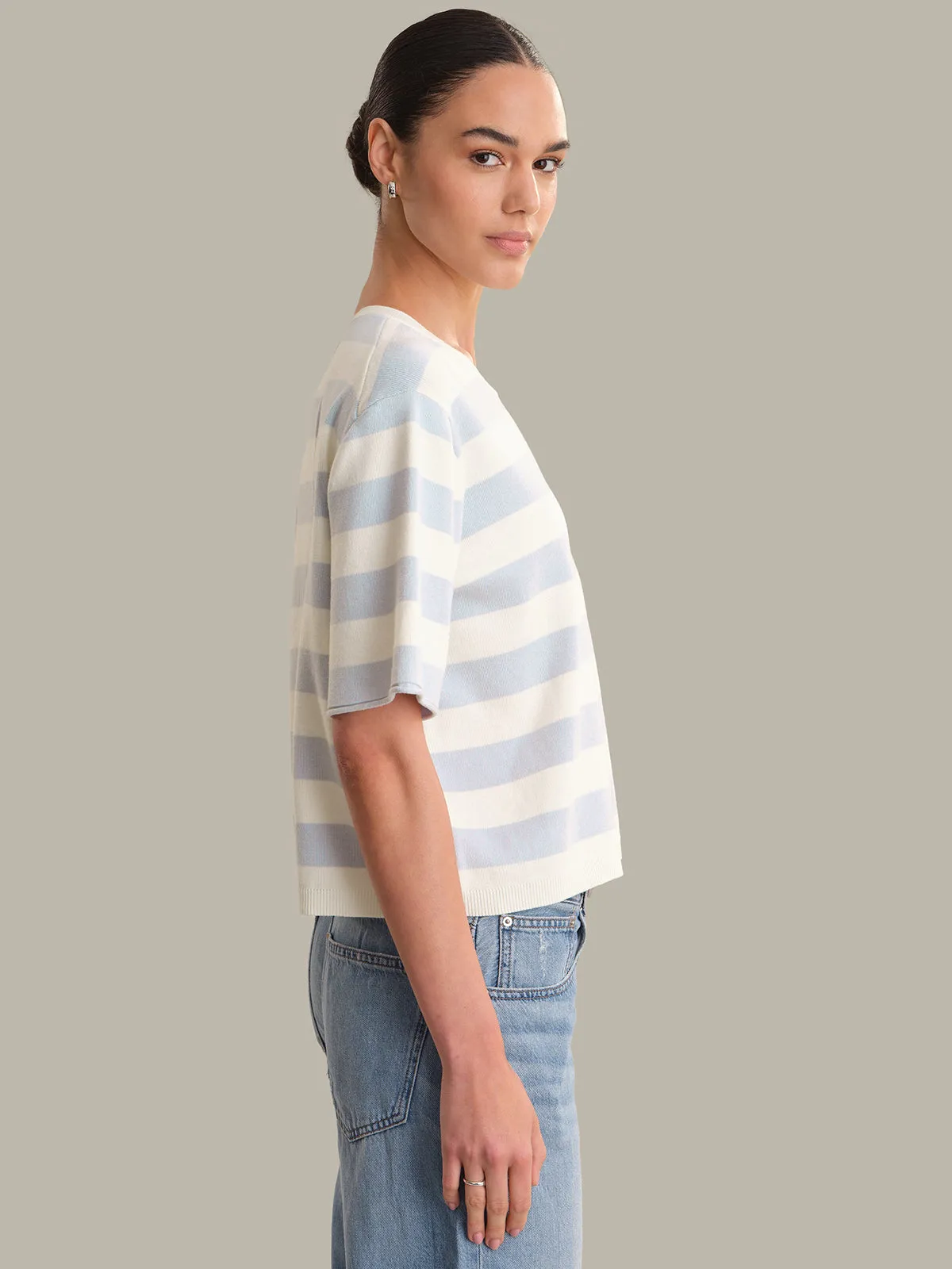 June: Cotton Stripe Pullover sold by 525 America product image thumbnail 2
