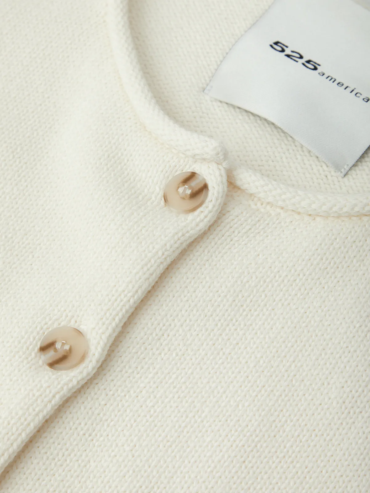 Ella: Cotton Button Front Sweater Vest sold by 525 America product image thumbnail 4