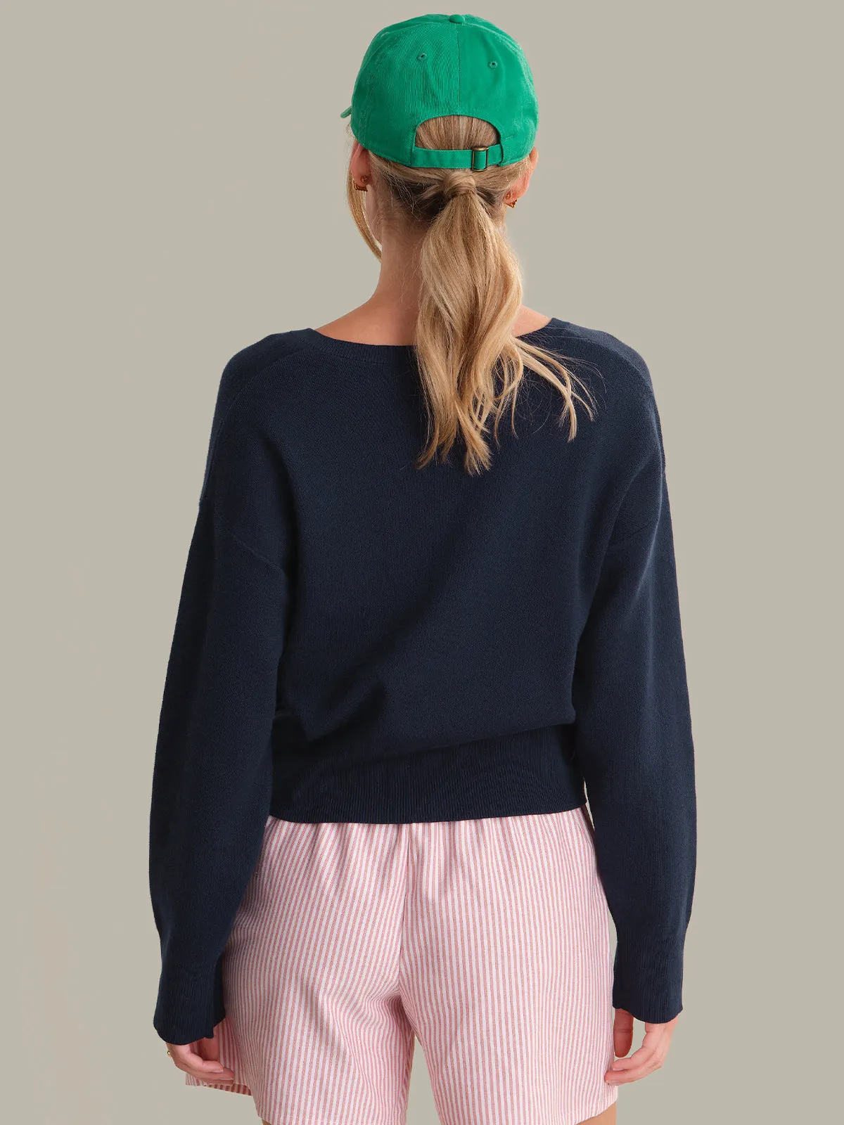 Callen: Contrast Henley Pullover sold by 525 America product image thumbnail 3