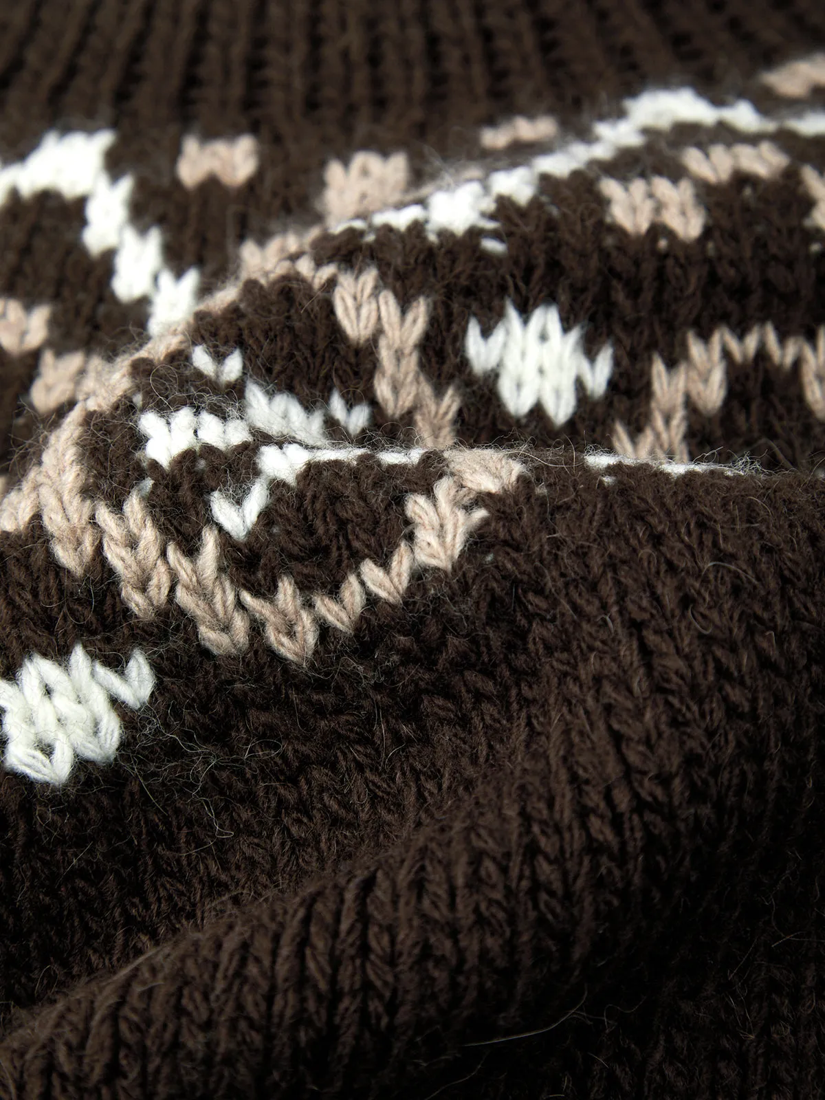Ines: Fair Isle Crewneck Sweater sold by 525 America product image thumbnail 5