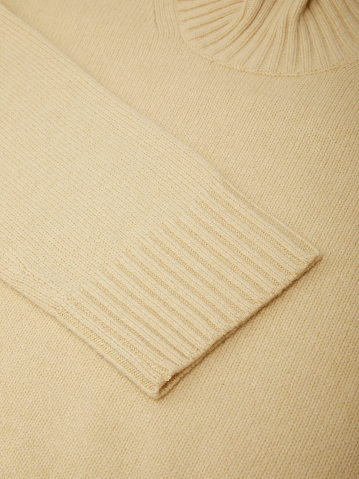 Arielle: Wool Cashmere Mockneck Sweater sold by 525 America product image thumbnail 4