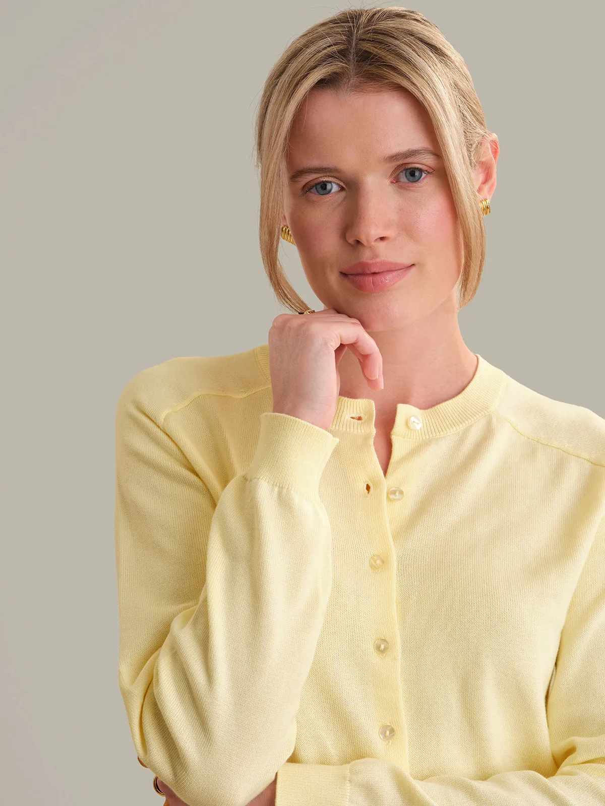 Paloma: Cropped Cardigan sold by 525 America product image thumbnail 4