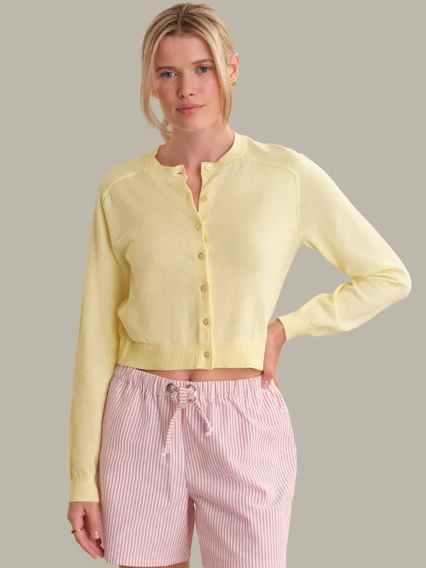 Paloma: Cropped Cardigan sold by 525 America