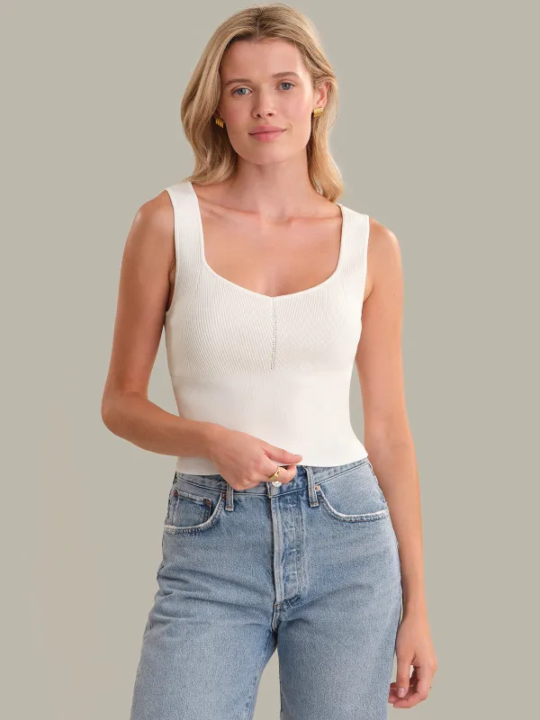 Carrie: Ribbed Tank made by 525 America