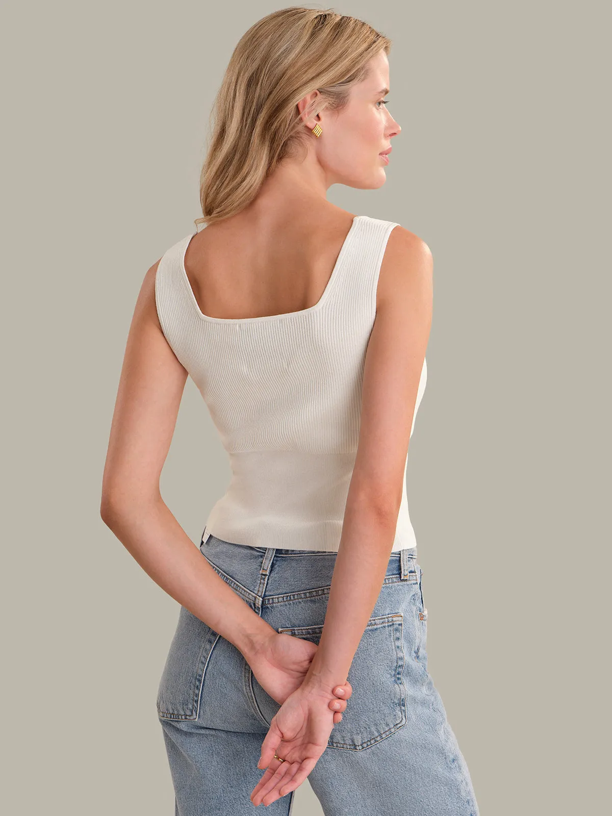 Carrie: Ribbed Tank sold by 525 America product image thumbnail 3