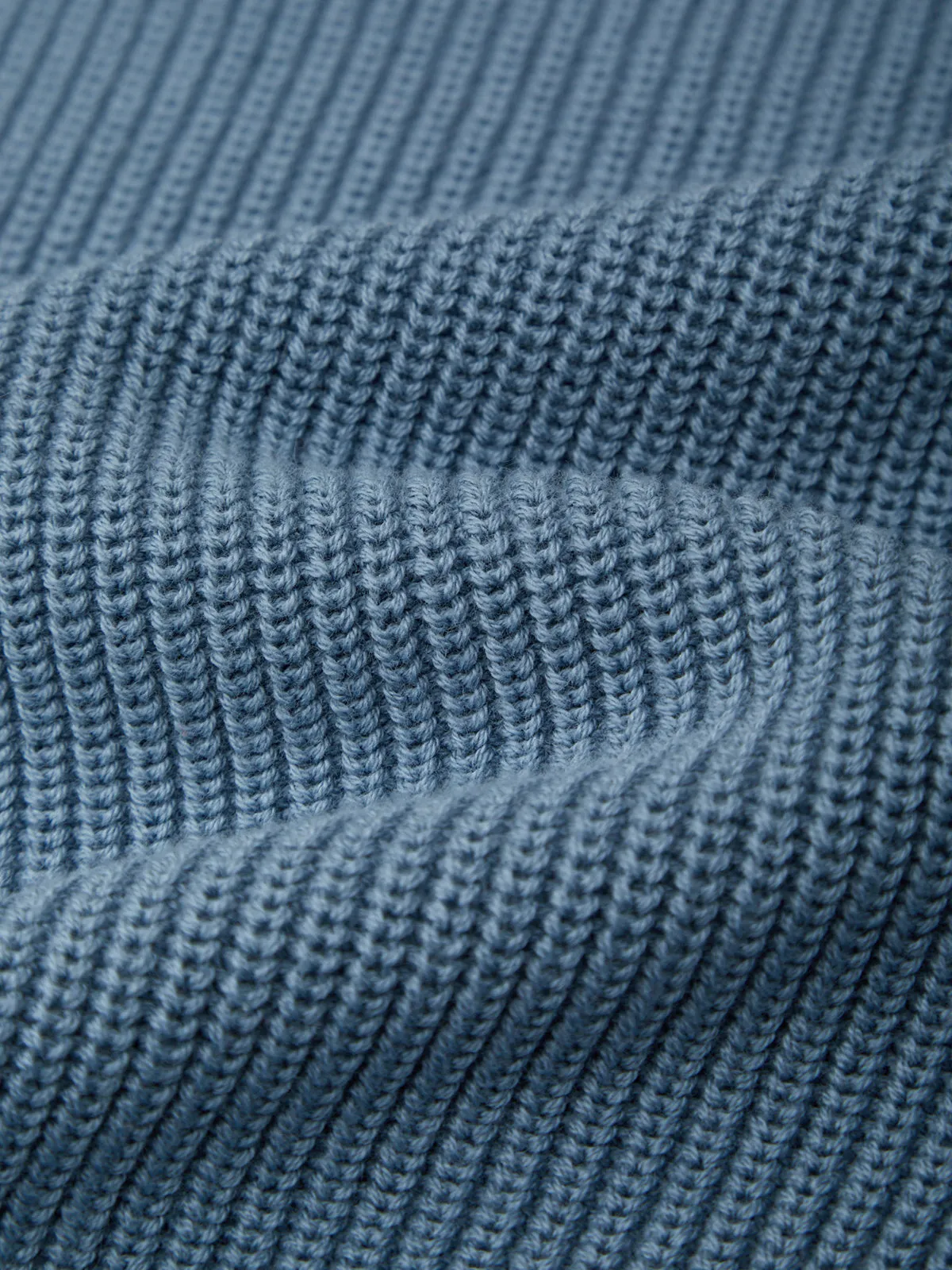 Emma: Crewneck Shaker Stitch Cotton Sweater sold by 525 America product image thumbnail 5