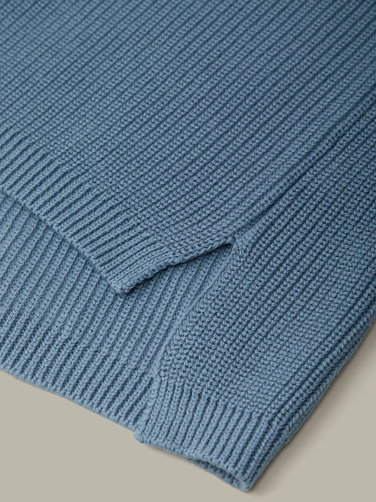 Emma: Crewneck Shaker Stitch Cotton Sweater sold by 525 America product image thumbnail 4