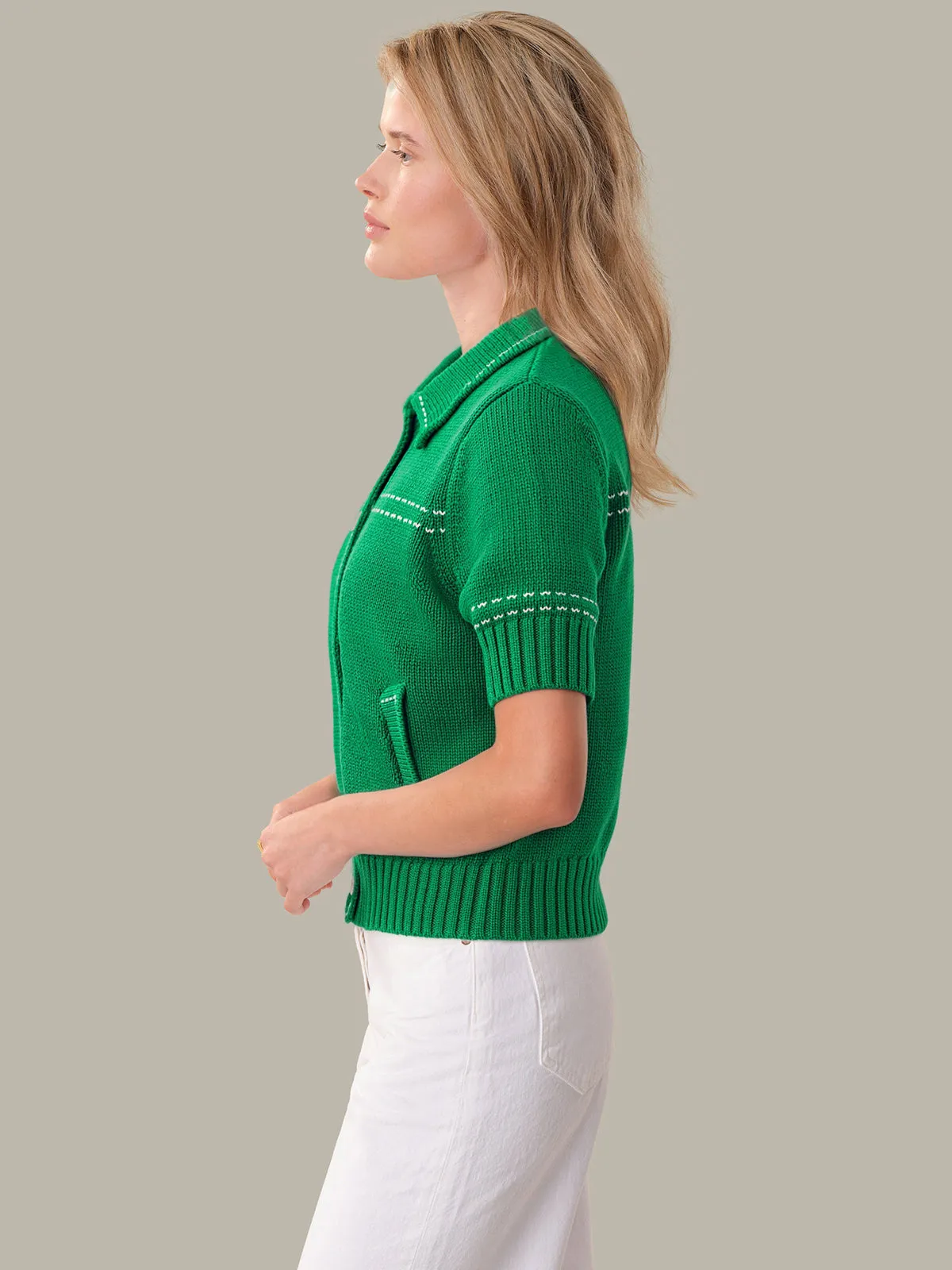 Peyton: Chunky Knit Cardigan sold by 525 America product image thumbnail 2