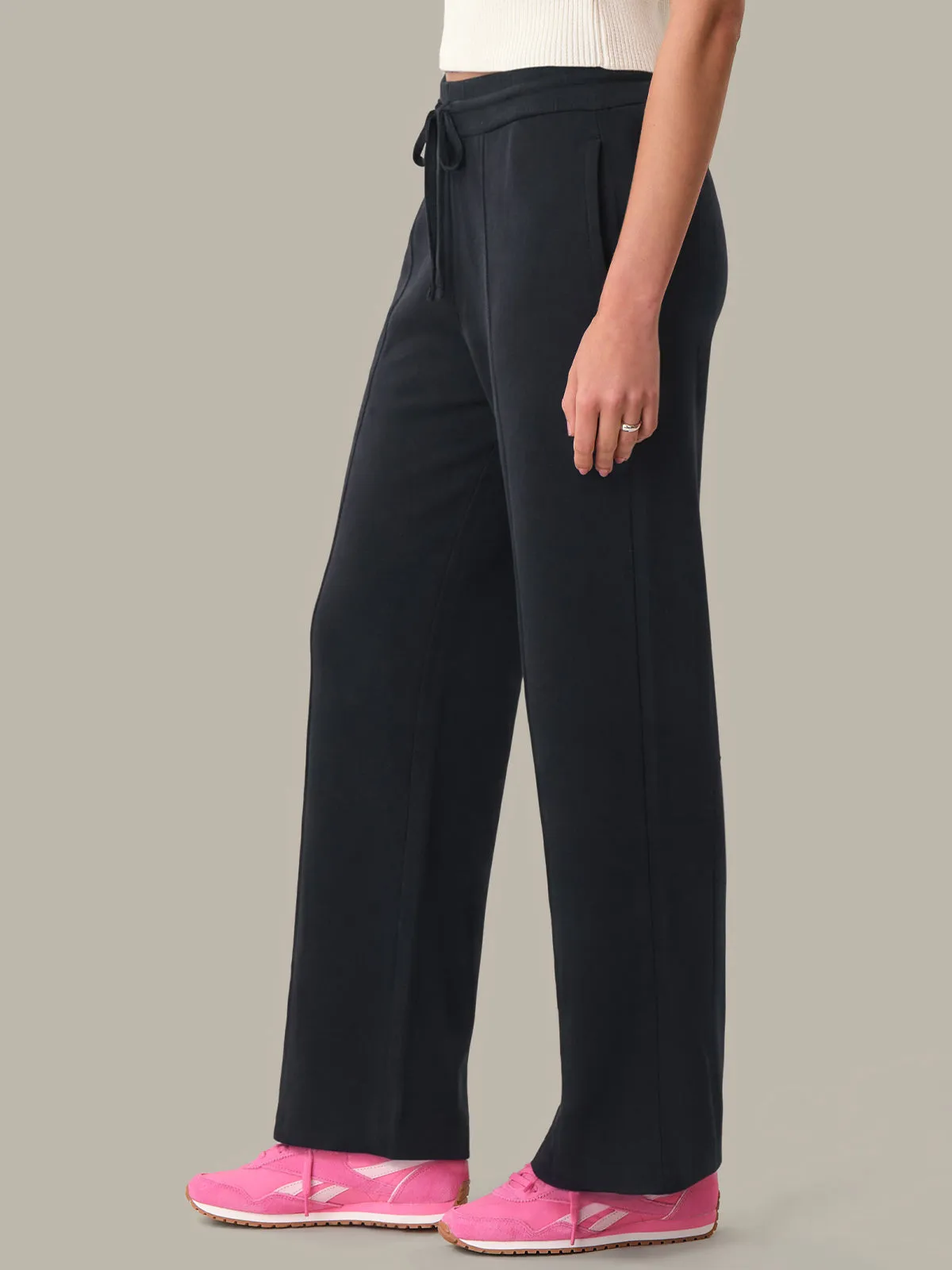 Taren: Pintuck Wide Leg Pants sold by 525 America product image thumbnail 2