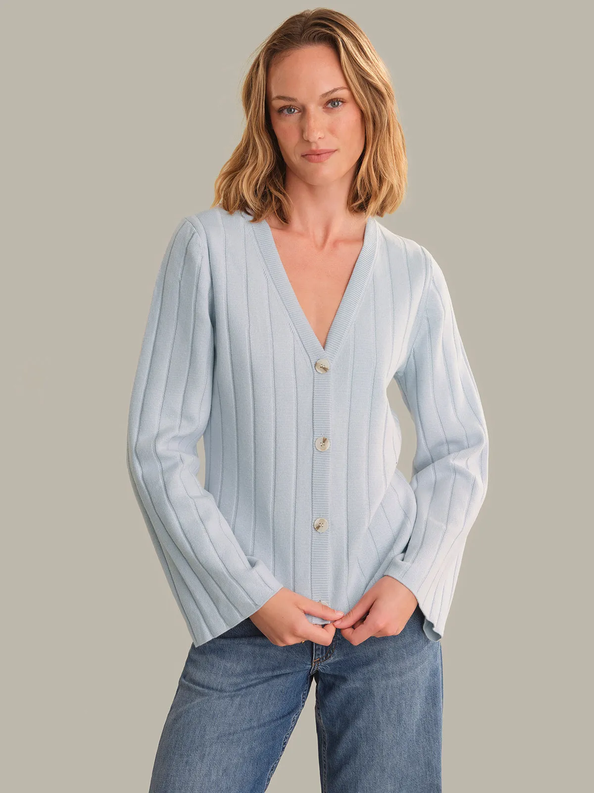 Fern: Cotton Cardigan sold by 525 America
