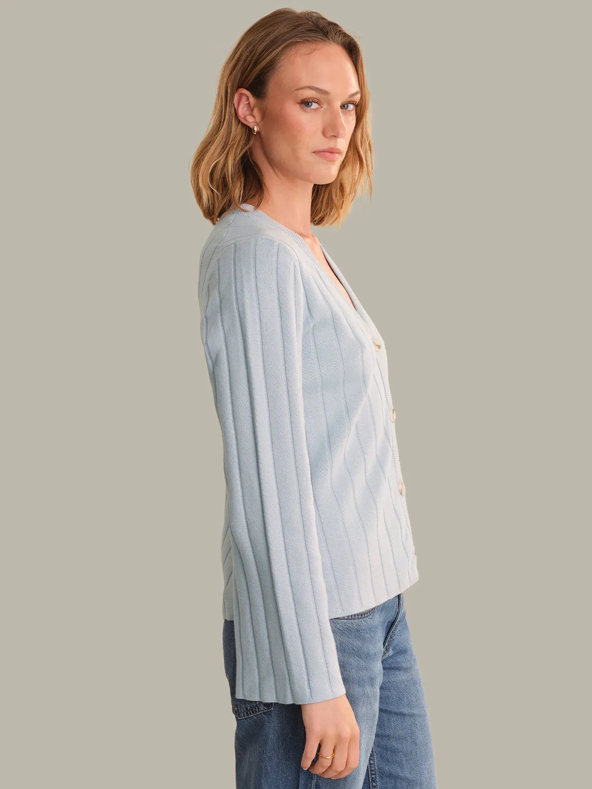 Fern: Cotton Cardigan sold by 525 America product image thumbnail 2