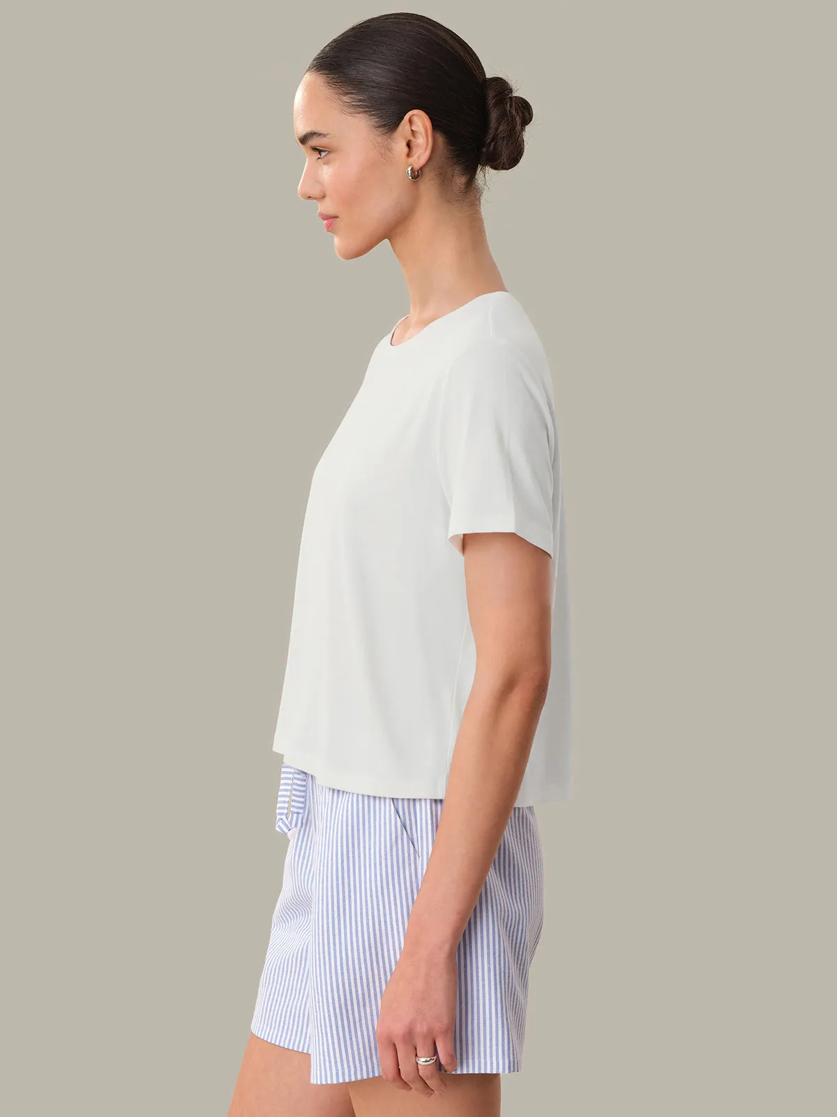 Terra: Cropped T-Shirt sold by 525 America product image thumbnail 2