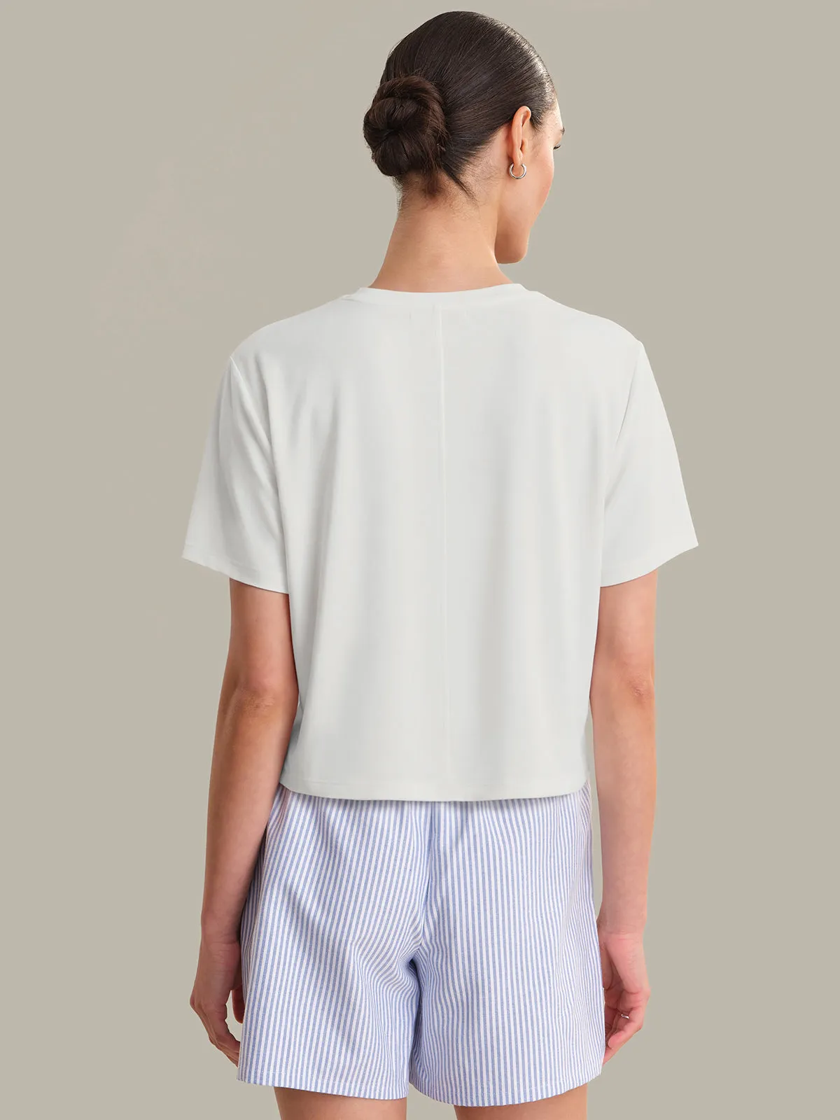 Terra: Cropped T-Shirt sold by 525 America product image thumbnail 3
