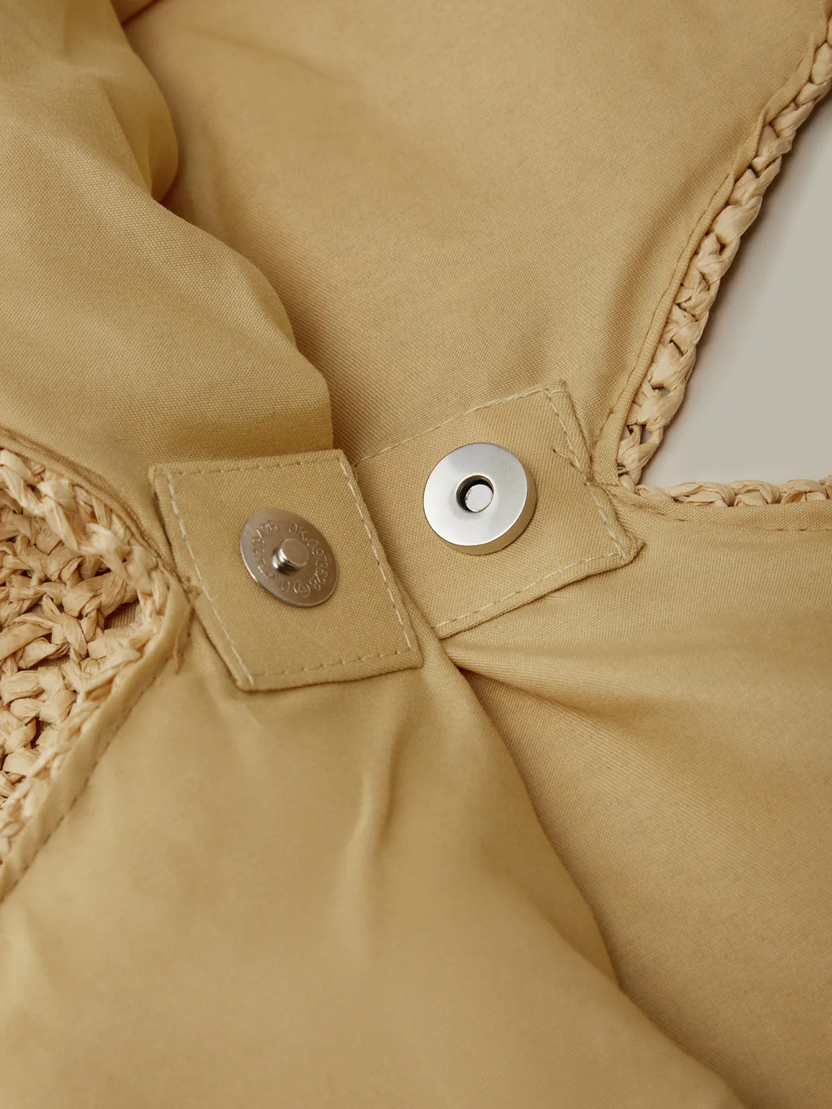 Woven Straw Tote Bag sold by 525 America product image thumbnail 3