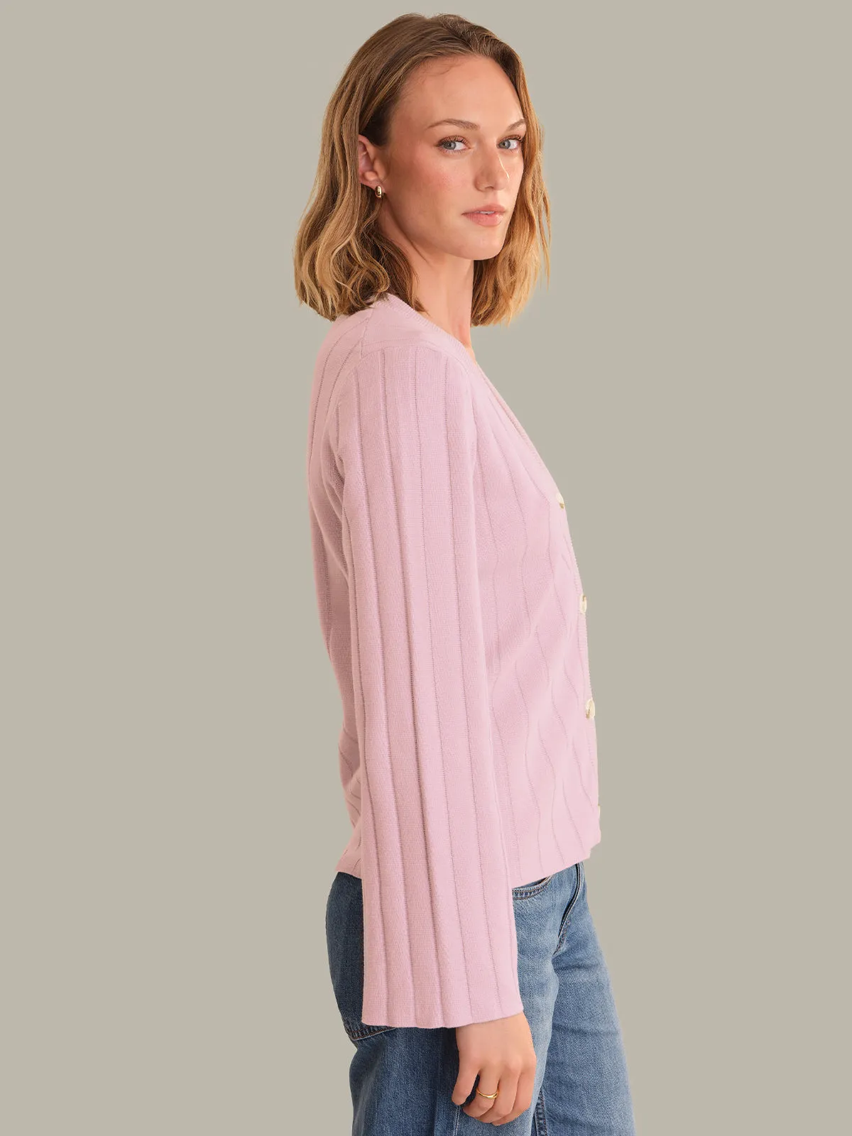 Fern: Cotton Cardigan sold by 525 America product image thumbnail 2