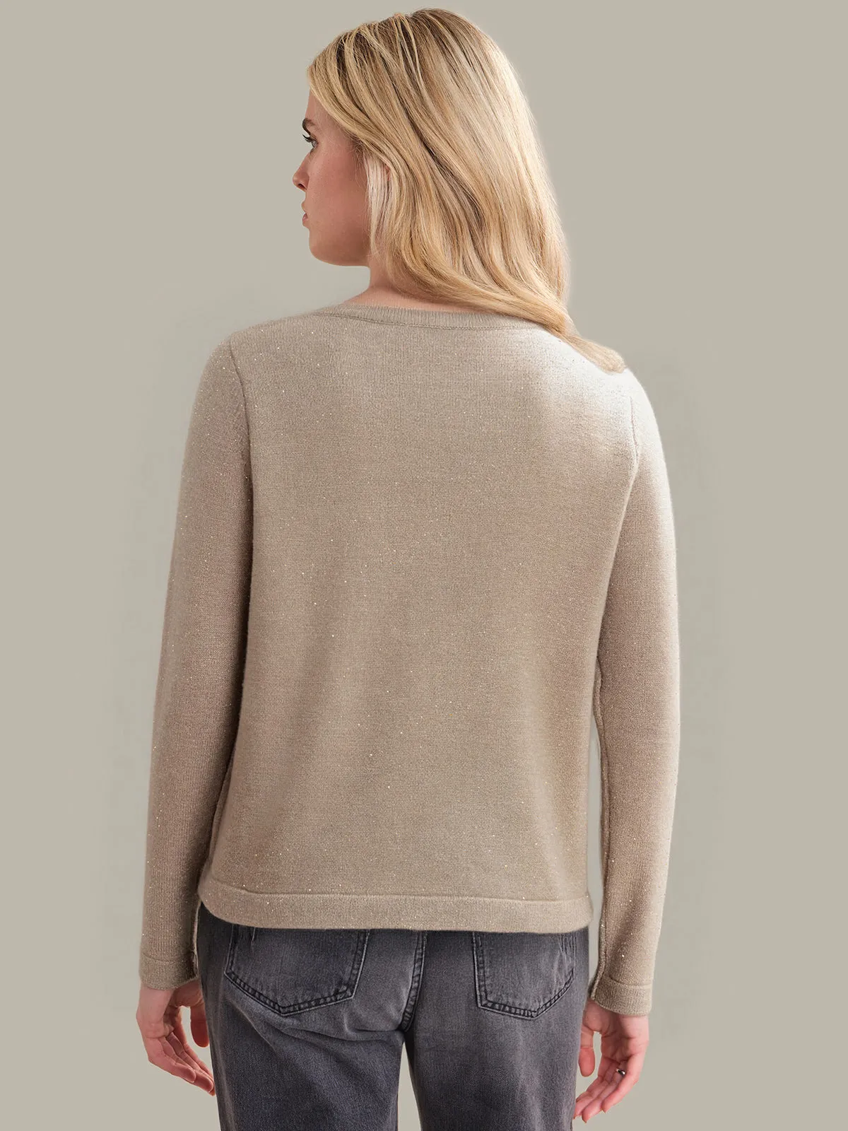 Coral: Cashmere Blend Cardigan sold by 525 America product image thumbnail 3