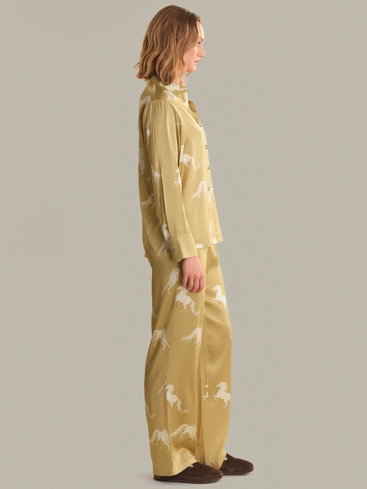 The Silk Blend Sleep Set in Fire Horse sold by 525 America product image thumbnail 2