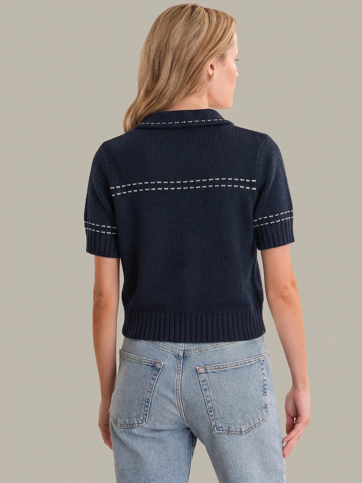 Peyton: Chunky Knit Cardigan sold by 525 America product image thumbnail 3