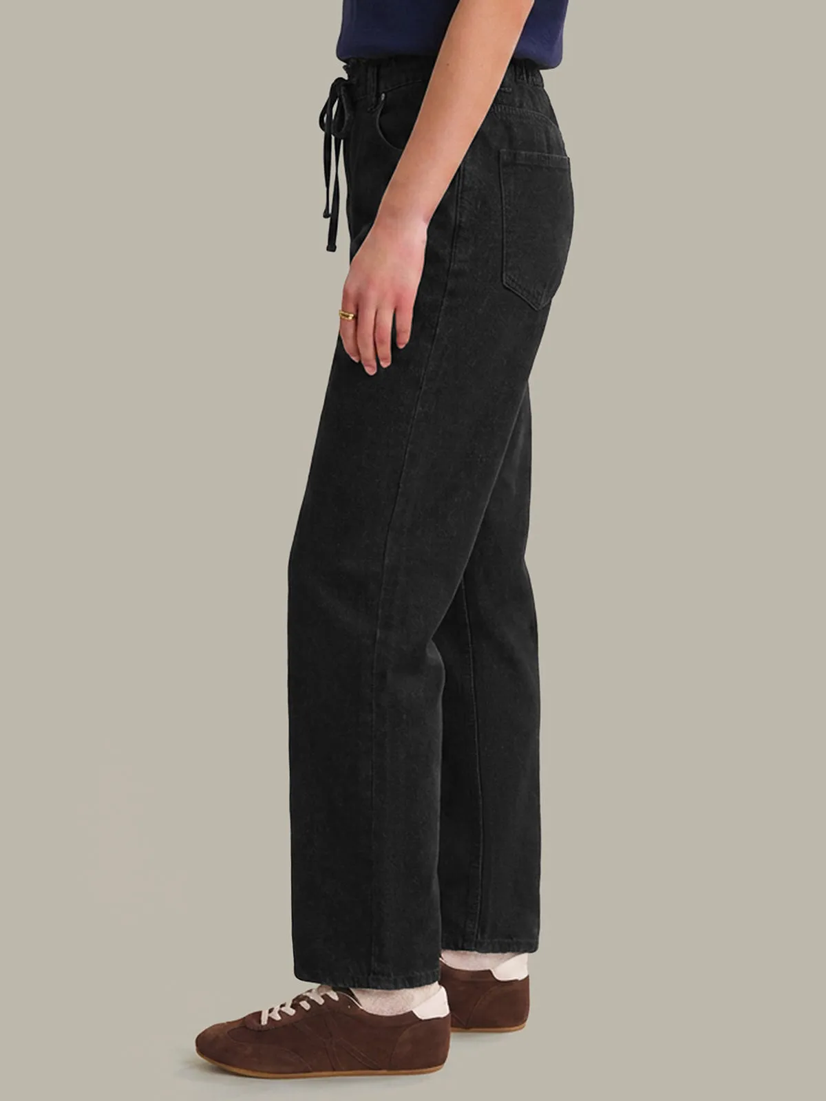 Bea: Wide Leg Denim Pants sold by 525 America product image thumbnail 2