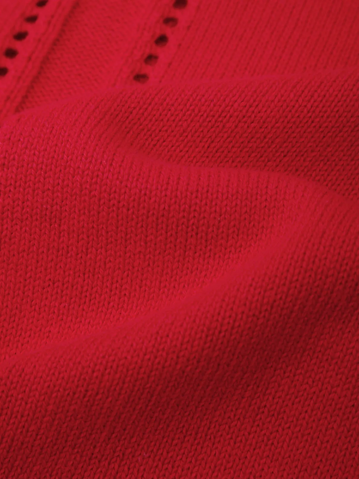 Virginia Vneck Pullover With Pointelle Details sold by 525 America product image thumbnail 5