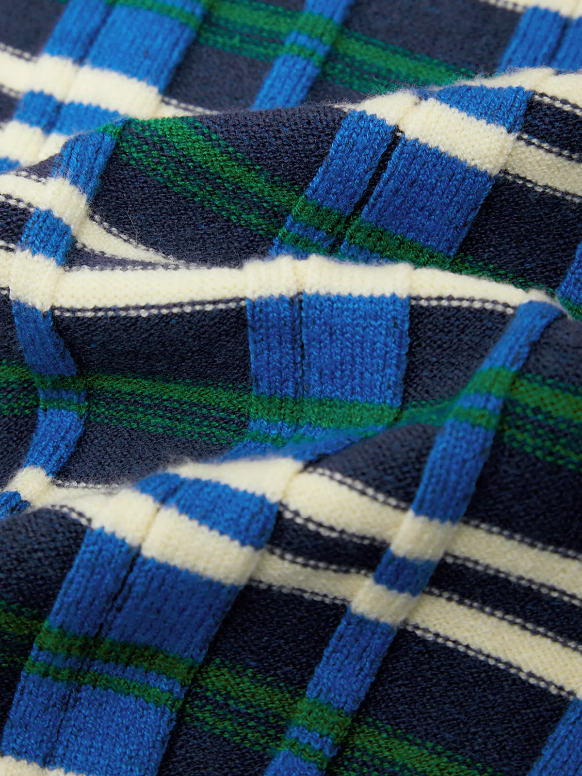 Sienna Plaid Rib Polo Top sold by 525 America product image thumbnail 5