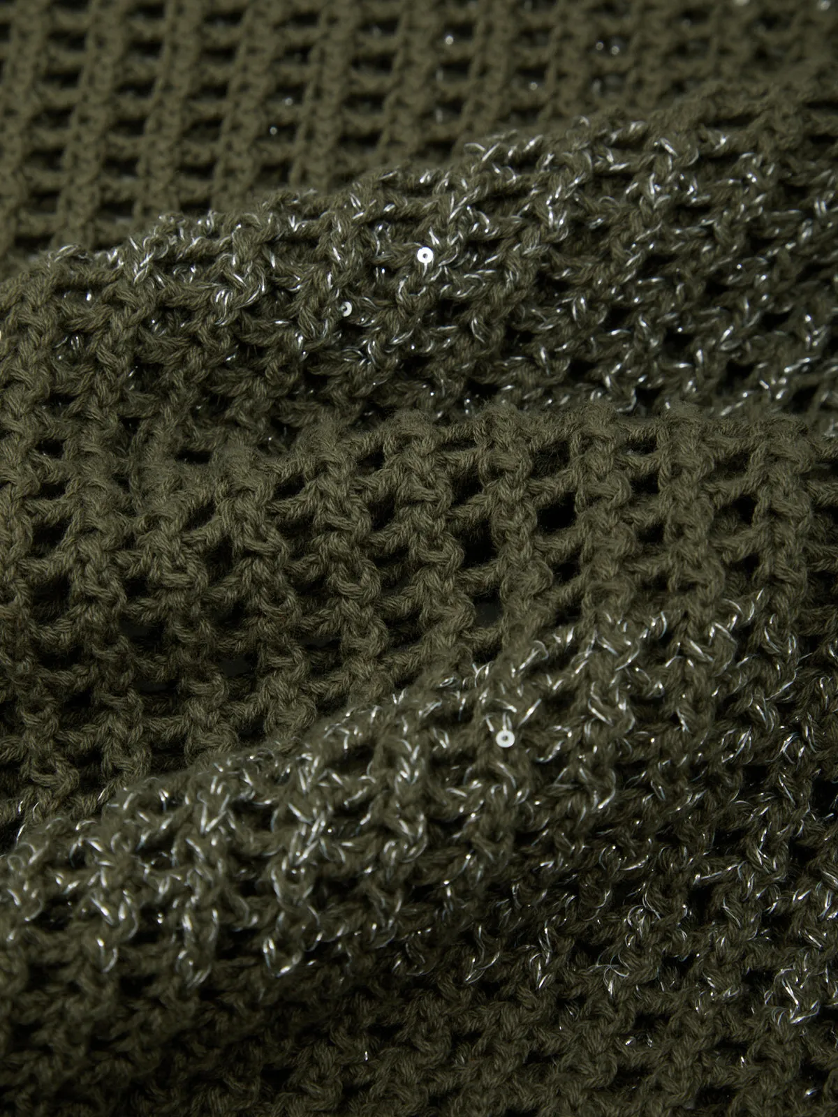 Alanna: Open Stitch Short Sleeve Sweater sold by 525 America product image thumbnail 5