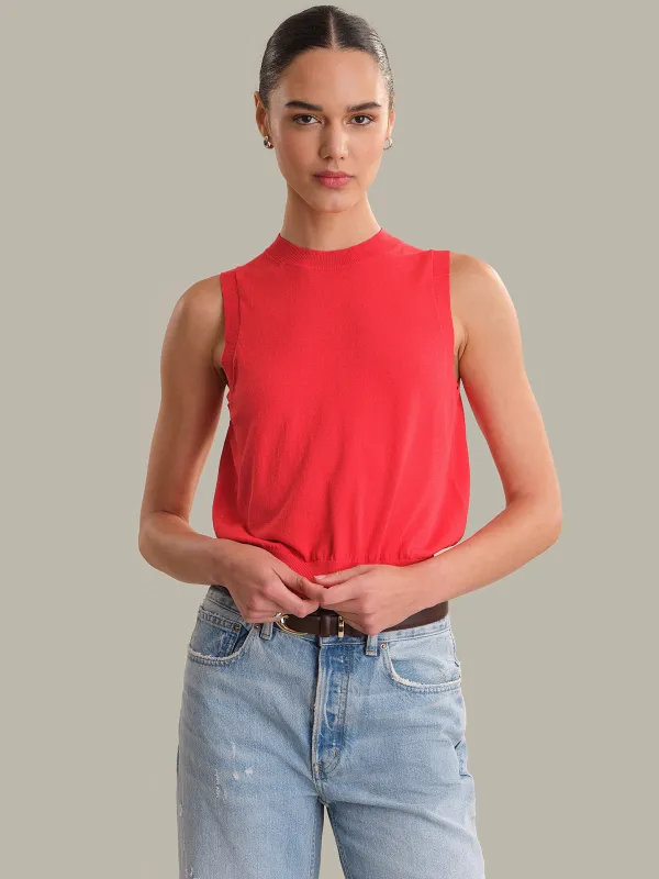 Lane: Cropped Vest made by 525 America