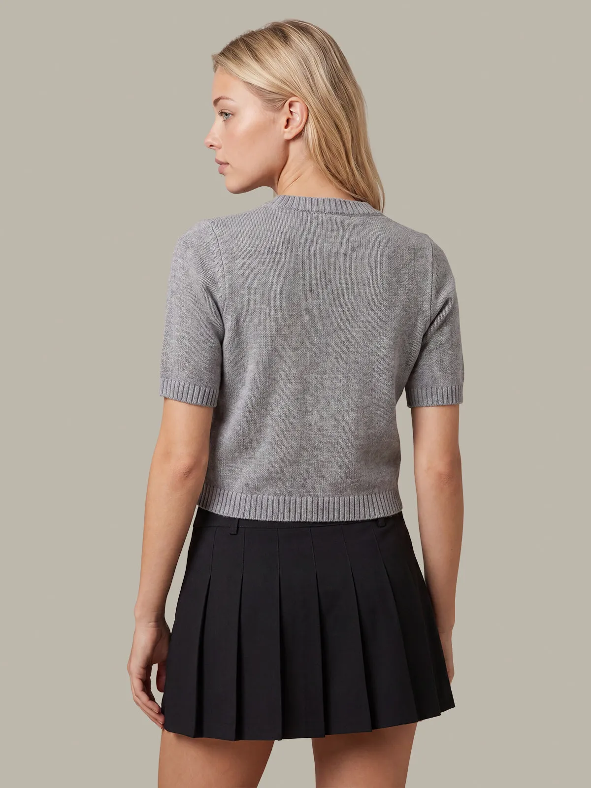 Veronika Argyle Sweater Tee sold by 525 America product image thumbnail 3