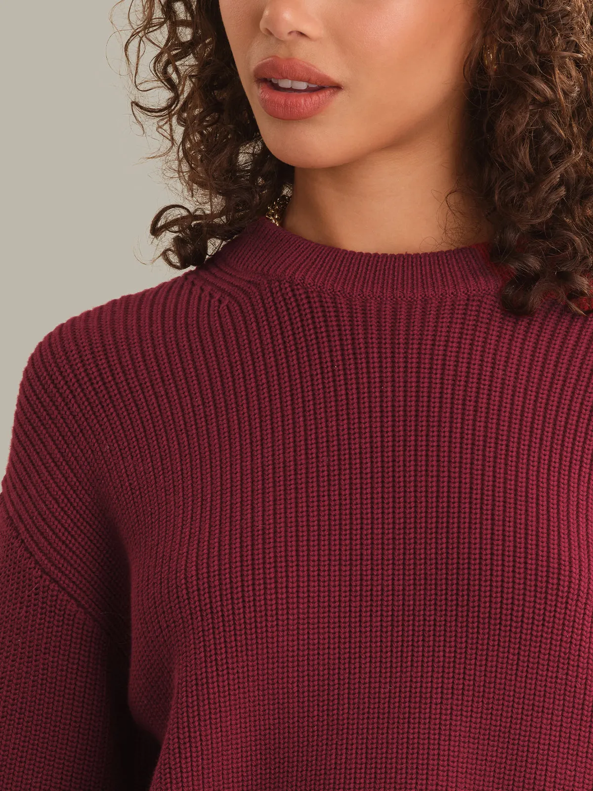 Sienna Stripe Rib Pullover sold by 525 America product image thumbnail 4