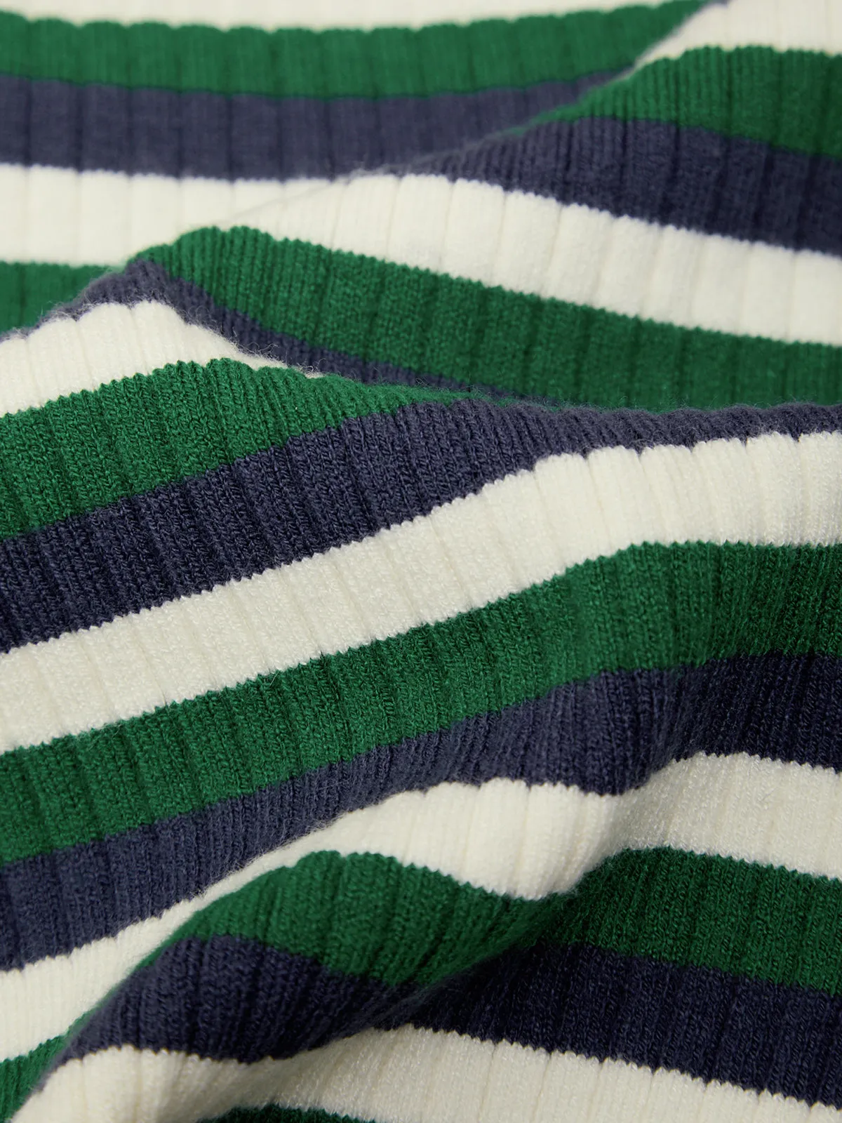 Callum Stripe Rib Crewneck sold by 525 America product image thumbnail 5