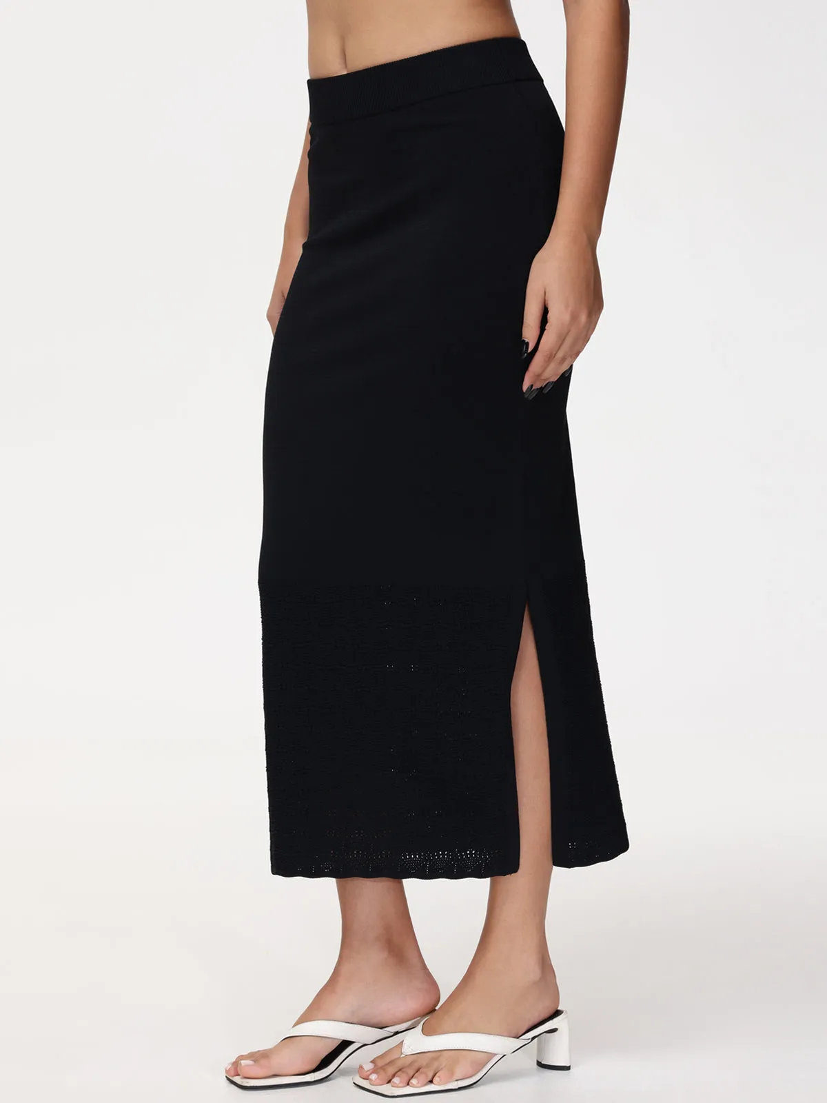 Shay: Pencil Maxi Skirt sold by 525 America product image thumbnail 5